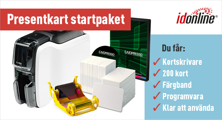 Presentkort startpaket