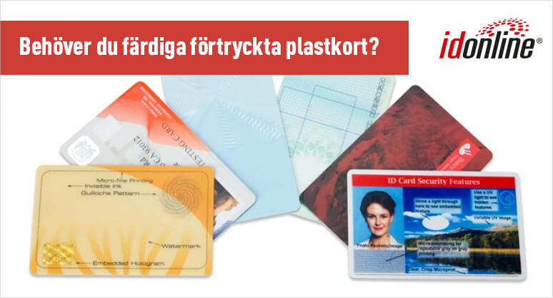 Förtryckta kort och tillbehör